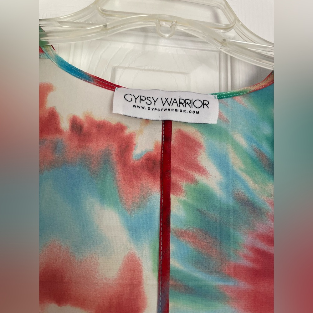 Gypsy Warrior Tie-Dye Kimono - Picture 4 of 6